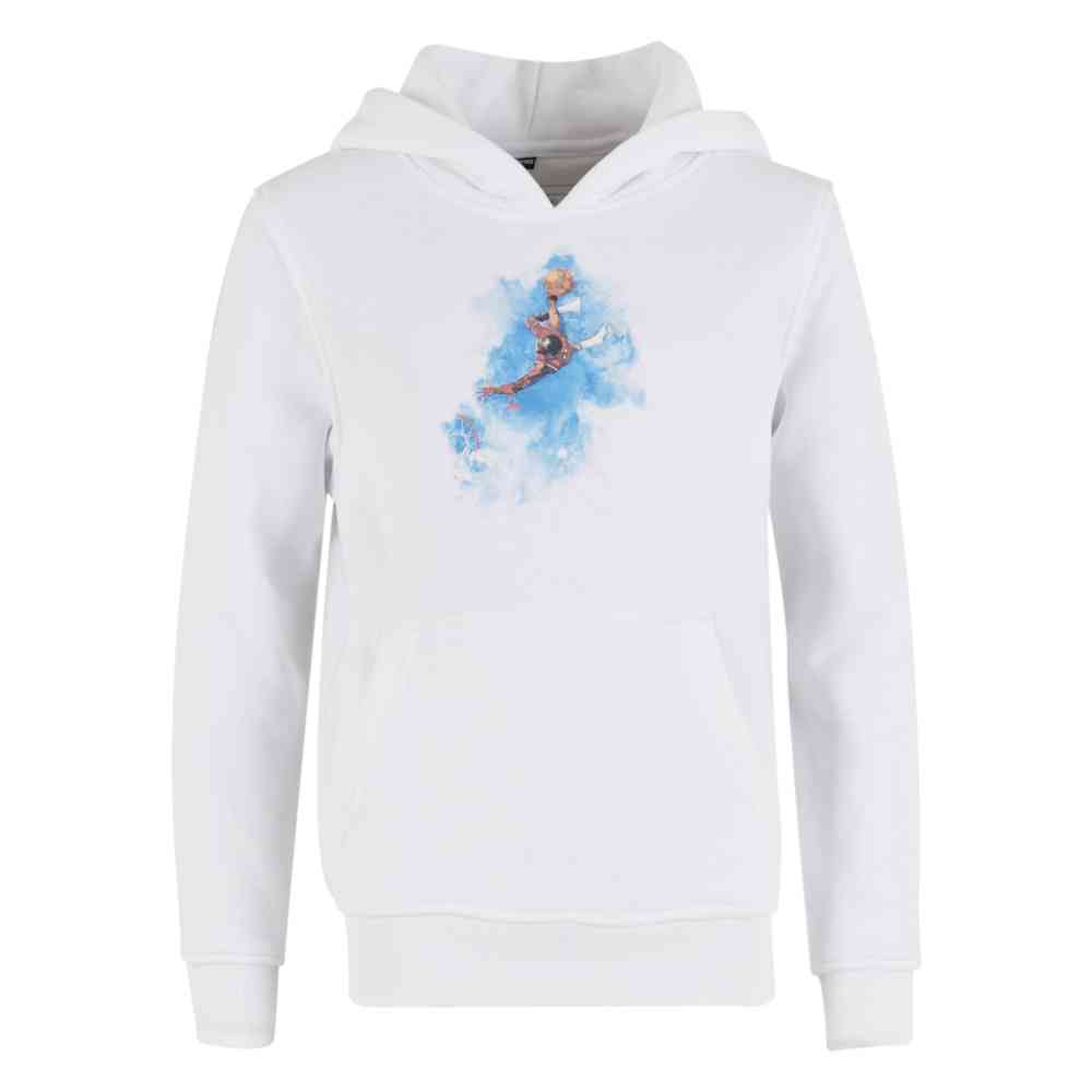 Mister Tee - Basketball Clouds Kinder hoodie/trui - Wit